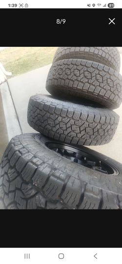 BRAND NEW CONDITION RIMS AND TIRES