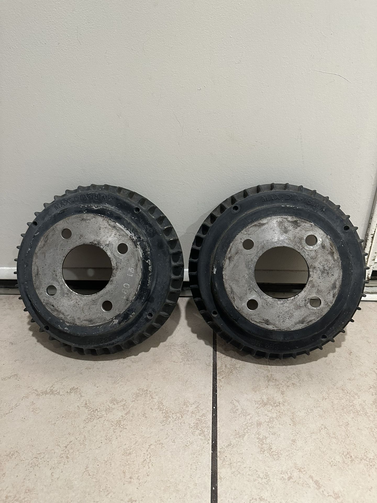 1987 Honda CRX Aluminum Drum Brakes