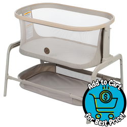 Maxi-Cosi Iora Bedside Bassinet, Classic Oat