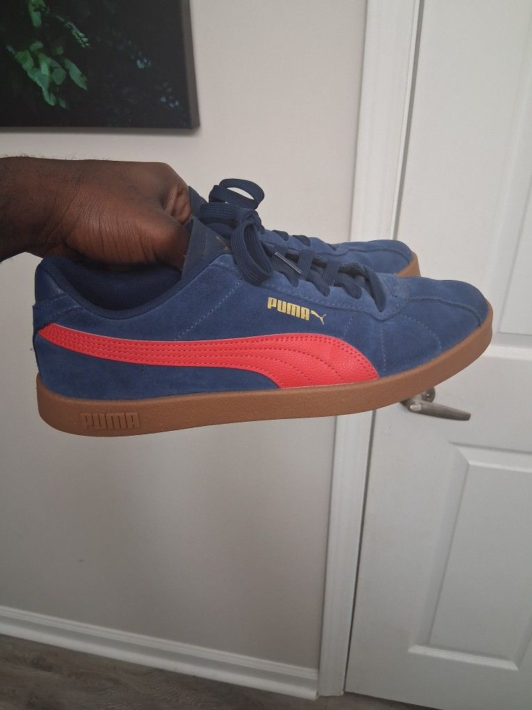 Suade Blue Pumas