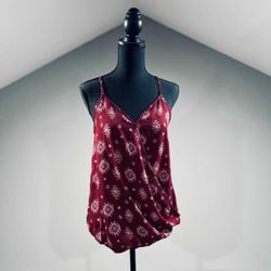 New Small Maroon Tank