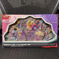 mimikyu ex alcremie ex premium collection Pokemon 