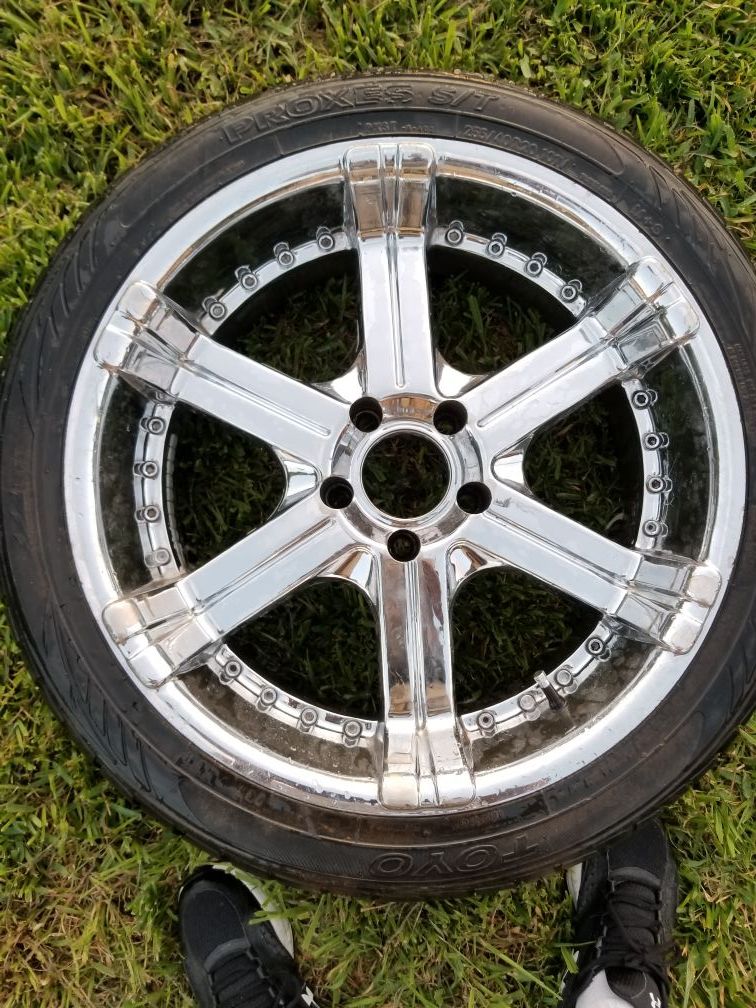Set of 4, 20" EMR Product wheels / rims