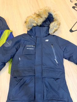 New Balance Patrol Down Winter Parka - Men's Medium (Black)