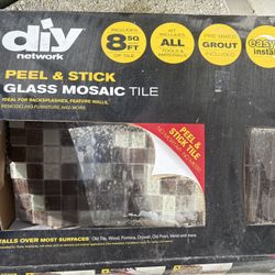 2 Boxes Of Glass Mosaic Titles 