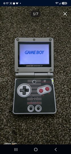 Nintendo Gameboy advanced sp with charger and with Tony hawk pro skater 2
