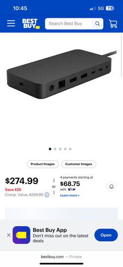 Surface Thunderbolt 4 Dock Station