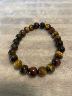 Tigers Eye Stretch Bracet