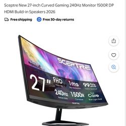 27 in Gaming monitor 270 hz