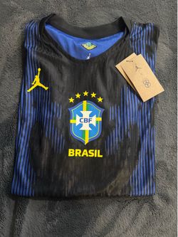 Brazil football away jersey XL New With Tags