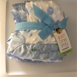 Thank Heaven, For Little Boys Baby Blanket 