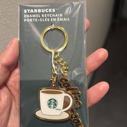 Starbucks key chain