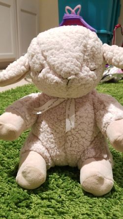 Baby toy lamb