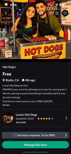 Hot dog cart