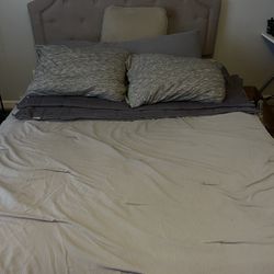 Free Full Sized Bed With Mattresses And Headboard 