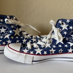 Converse Chuck Taylor All Star Multi Star Print Hi Unisex Style : Mens 6 / Woman’s 8 