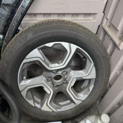 rim and tire only one 