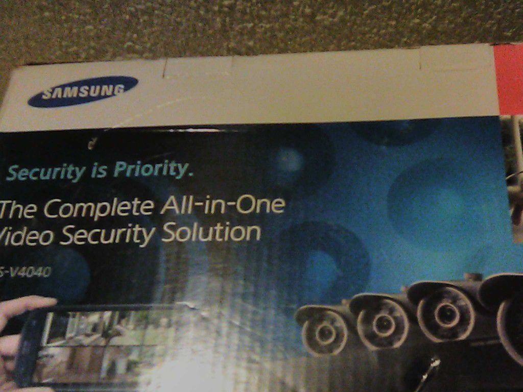 Samsung security cameras with dvr player