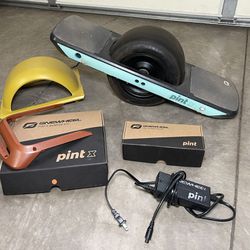 Onewheel Pint X w/ Pro Accessory Bundle (7 miles odo)