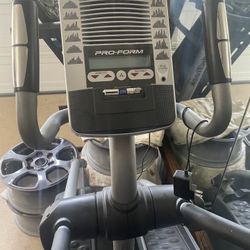 Pro Form Elliptical Gray In Color