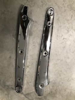 Honda shadow frame fender covers chrome