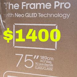 Samsung 75 Tje Frame Pro 2025