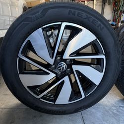  20” 2024 Volkswagen Atlas Wheels and Tires 