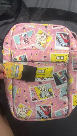 SpongeBob SquarePants Pink Crossbody Bag