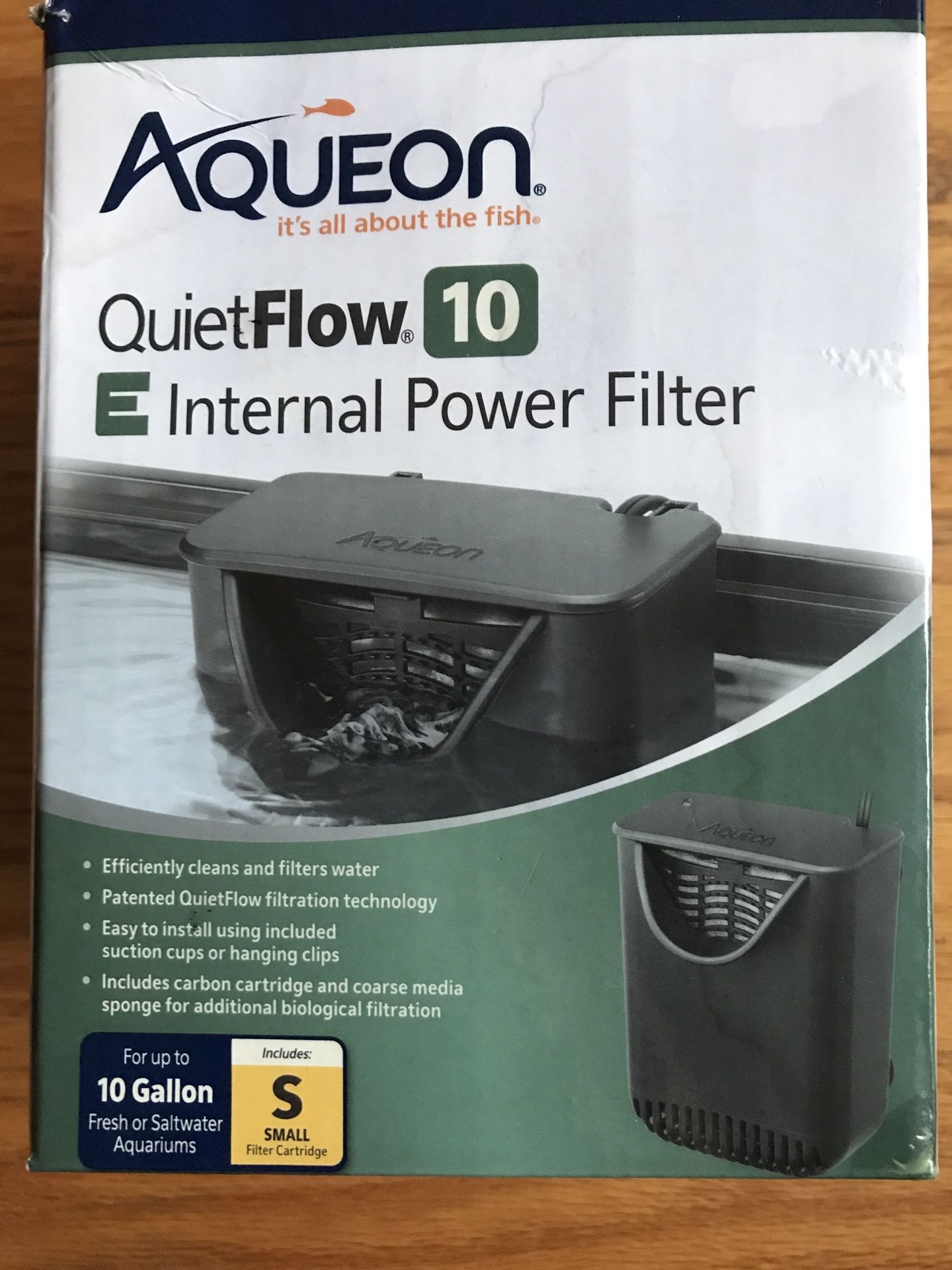 Aqueon QuietFlow Aquarium Filter Small