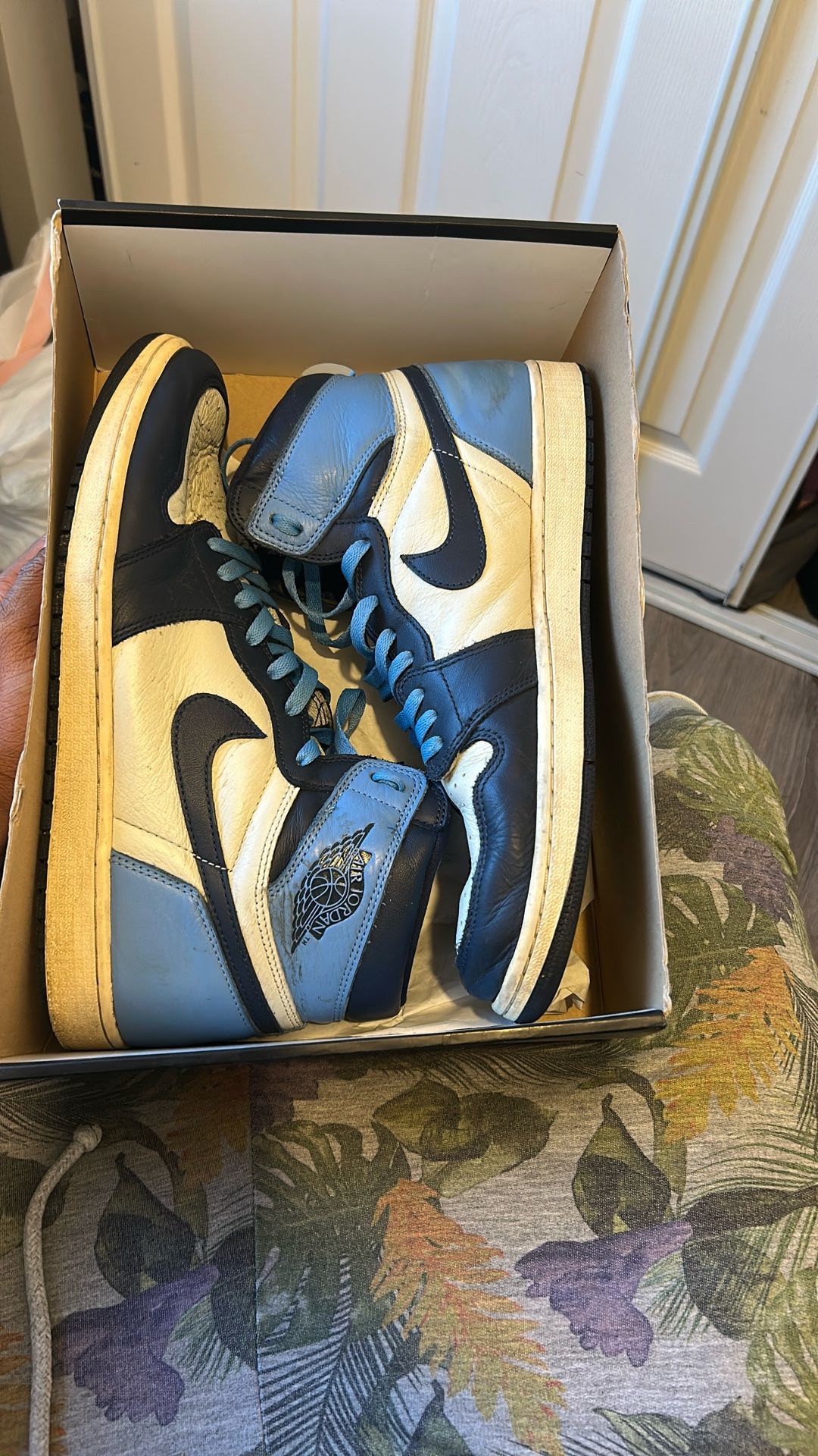 Obsidian Jordan 1 Size 14