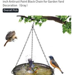 Brand New Hanging Bird Bath