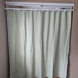 POTTERY BARN COTTON CURTAIN