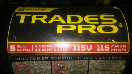 Portable air compressor