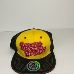 🧢 SUGAR DADDY Snapback Hat – Retro Trucker Candy 🍬 ✅ AS IS