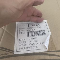 Fender Flares FFBS 108