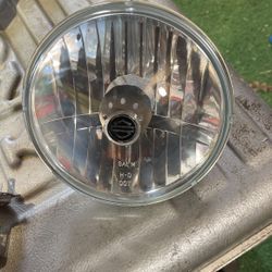 Harley Davidson Head Light  Cover And Harness 