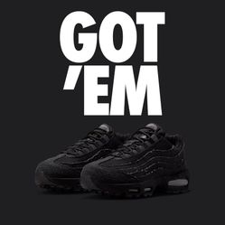 Levi’s x Nike Air Max 95 OG Black (Size 9.5 In Men)