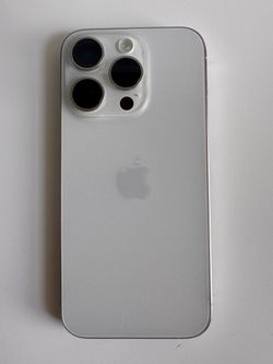 Apple 15 iPhone Pro White Titanium 128 GB