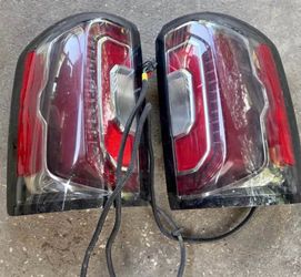 Led gmc rear lights oem part 2016 gmc