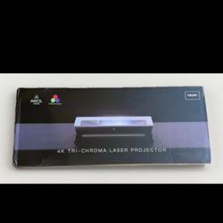 Projector UST Laser, Ultra Short Throw Projector, Brand: AWOL vision LTV-2500 4K Triple Laser 3D ready and more. Brand New Open Box...