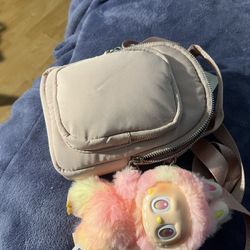 Purse Pink  With Keychain 