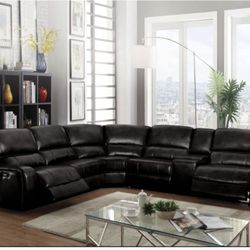 Leather Sectional Sofa