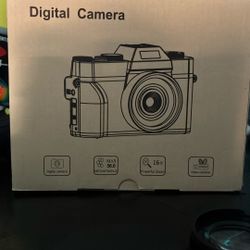 4K Ultra Wide Angle 56MP Digital Camera + Camera interview microphone