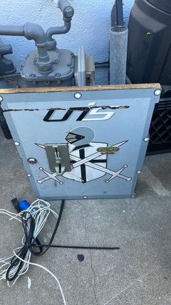 Arcade coin op coin door