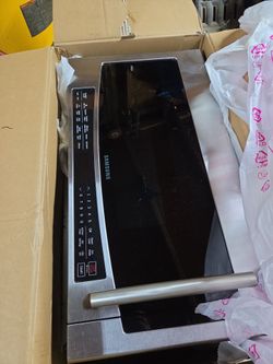 Samsung  microwave  over the range.