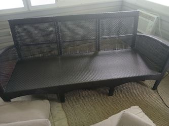 4 piece wicker patio set