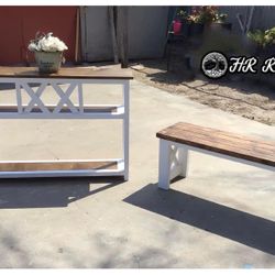 Table And Bench