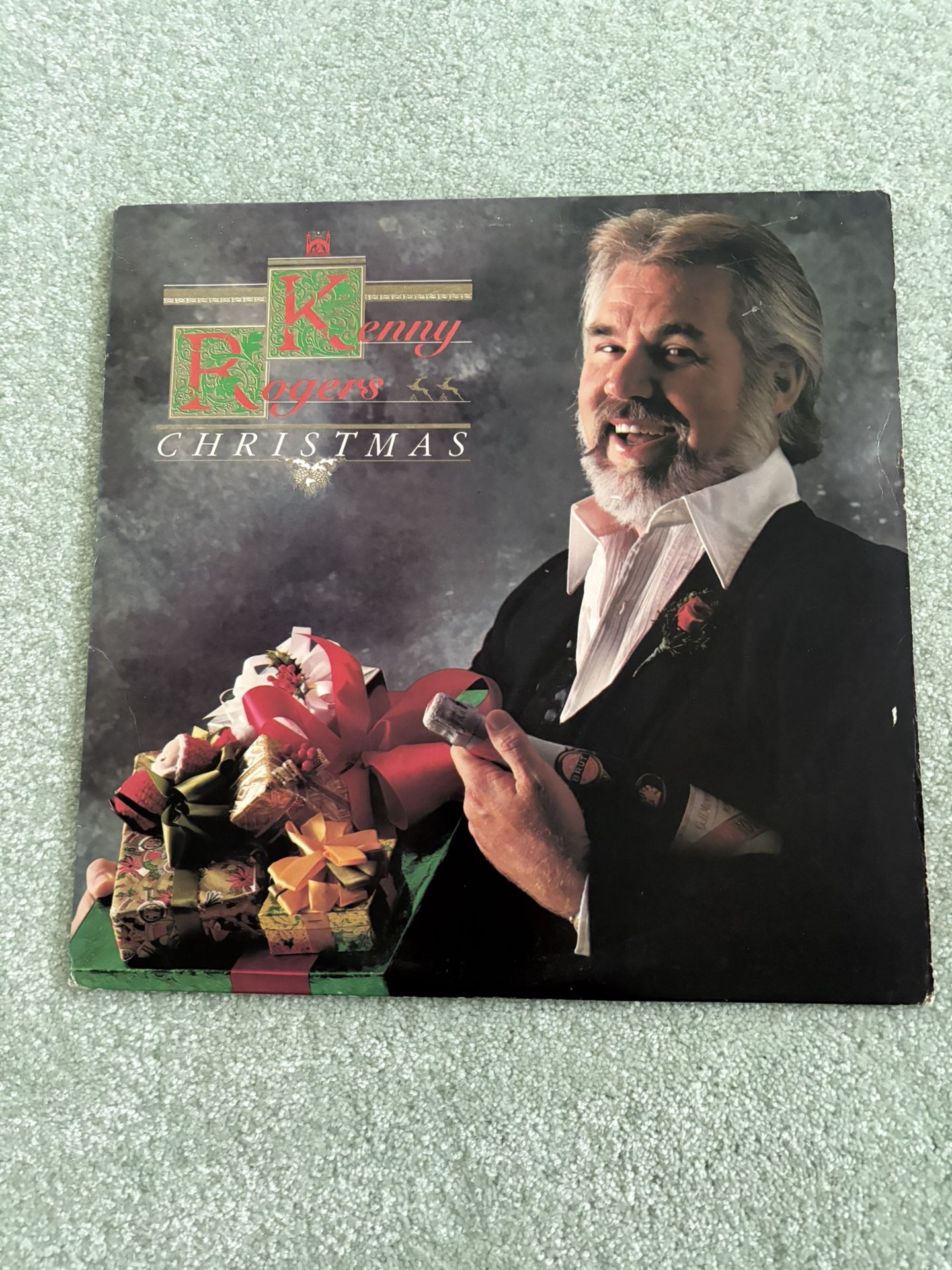Kenny Rogers Christmas Lp Record 1981 Liberty Records LOO– 51115