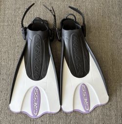 Cressi Palau SAF Short Adjustable Fin Lightweight Travel Snorkeling & Scuba Gear