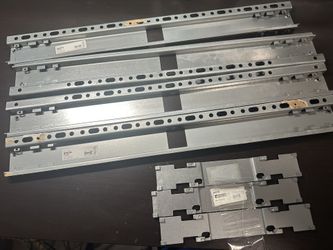 IKEA Besta 704.883.18 Suspension Rail Mount 21⅝ Galvanized Steel Multi - Used 17225